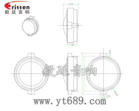 30mm高音喇叭厂家成品图