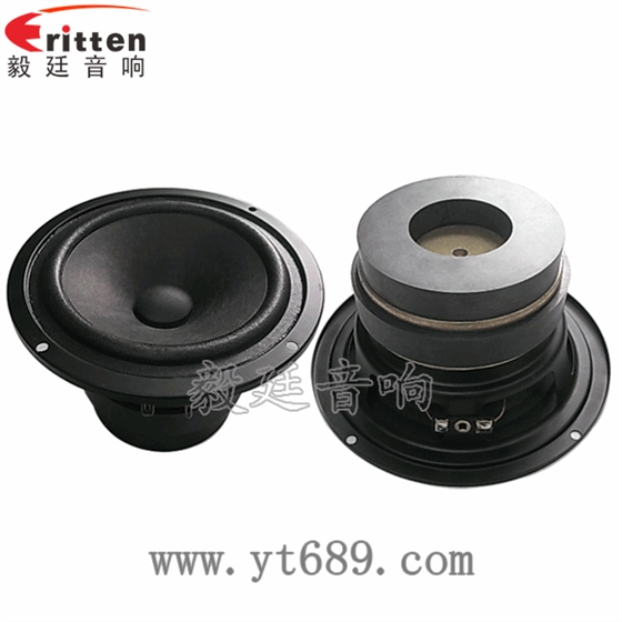 5.25寸品牌汽车喇叭 4寸高端品牌重低音喇叭正反面