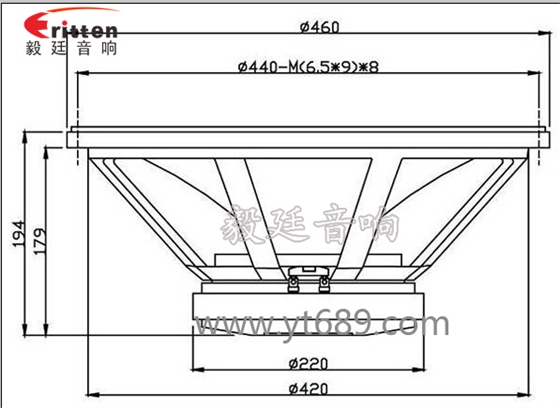 18寸音箱喇叭厂家成品图