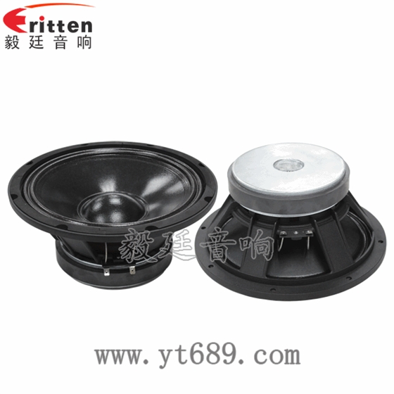 10寸舞台重低音喇叭正反面 8''中低音舞台音箱喇叭厂家正反面