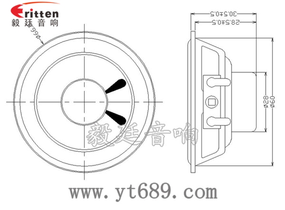 2.5寸4Ω10w喇叭--喇叭厂家成品图 2.5寸4Ω10w喇叭--喇叭厂家成品图