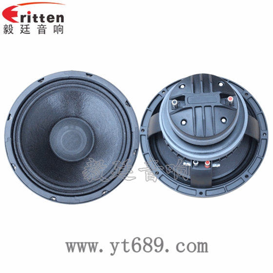 10寸pa喇叭厂家正反面 8''250w 重低音喇叭正反面
