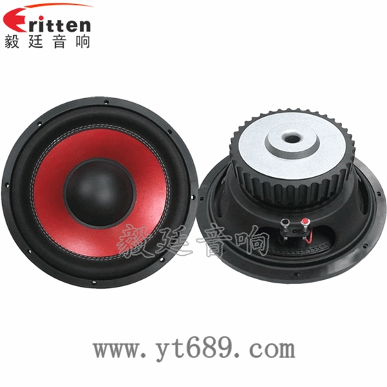 12寸250w汽车音响喇叭正反面 8''250w 重低音喇叭正反面