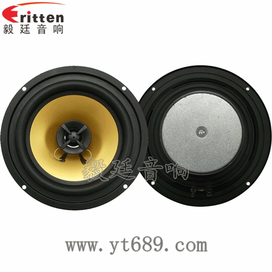 6.5寸30W汽车音响全频同轴喇叭正反面 8''中低音舞台音箱喇叭厂家正反面