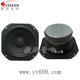 5.25寸4欧25瓦中低音喇叭正反面