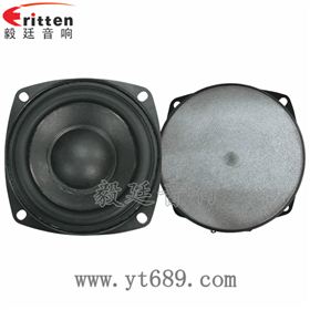 3寸25芯20瓦外磁中低音喇叭正反面 2.5寸5瓦全频喇叭正反面
