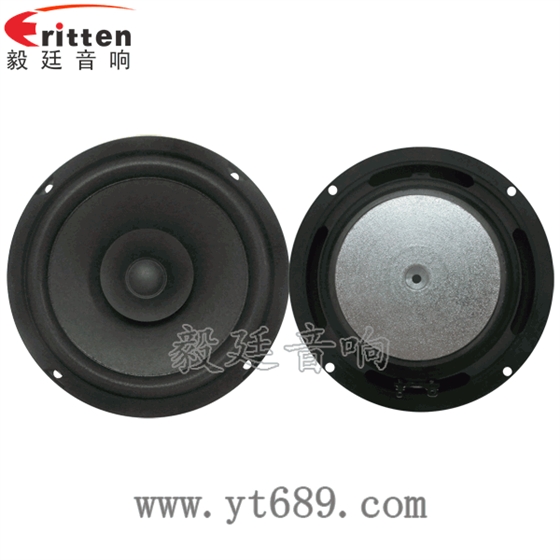 6.5寸15瓦25芯中音喇叭正反面 2.5寸5瓦全频喇叭正反面