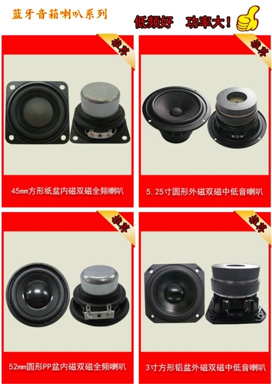 毅廷喇叭厂的蓝牙喇叭产品分类 毅廷喇叭厂的蓝牙喇叭产品分类