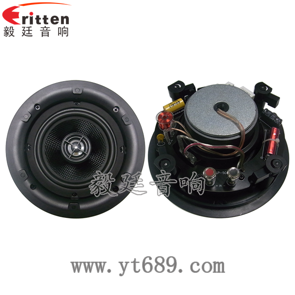 5.25寸天花扬声器正反面 8''中低音舞台音箱喇叭厂家正反面