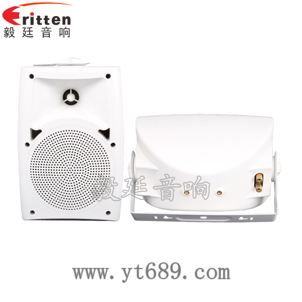 4寸挂壁音箱正反面 8''中低音舞台音箱喇叭厂家正反面