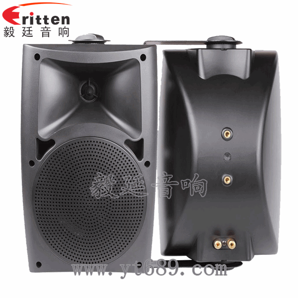5.25寸2路壁挂音箱正反面 8''中低音舞台音箱喇叭厂家正反面