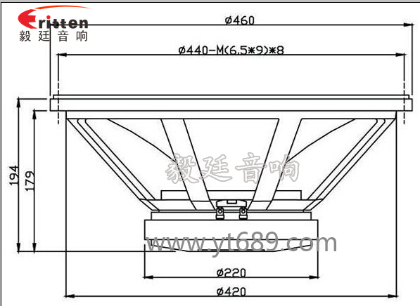 18寸音箱喇叭厂家成品图
