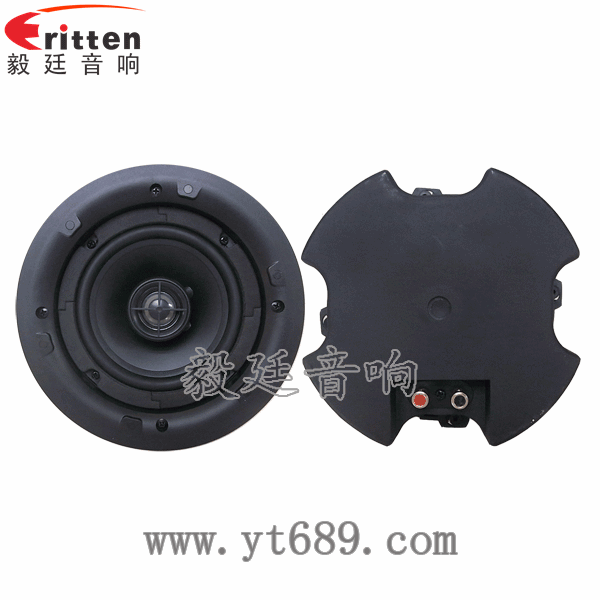 高音可旋转5寸天花喇叭正反面 8''250w 重低音喇叭正反面