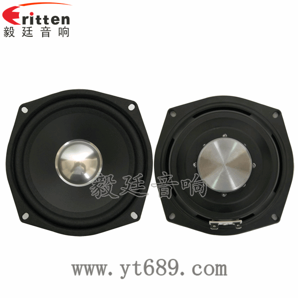 5.25寸HiFi音箱全频喇叭正反面 5.25寸HiFi音箱全频喇叭正反面