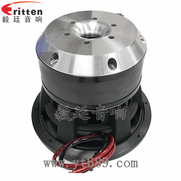 10寸大功率超重低音喇叭反面图