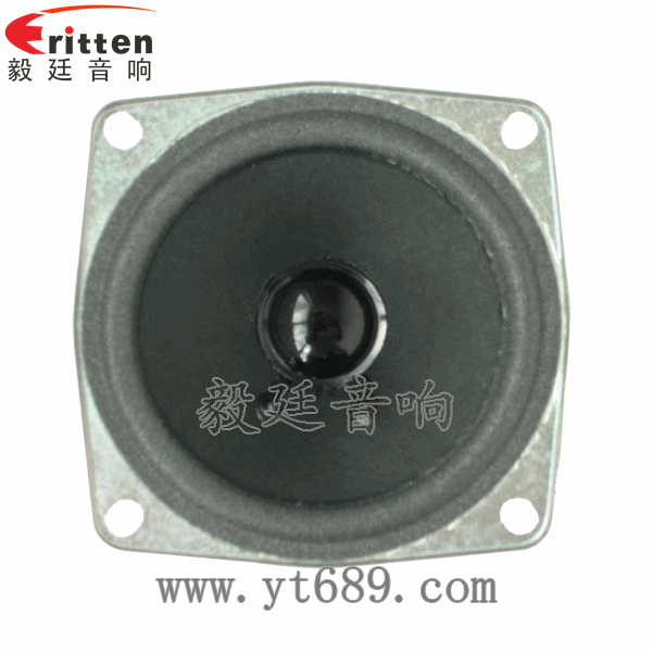 2.5寸4Ω10w喇叭--喇叭厂家正面图
