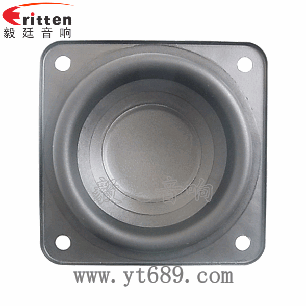 4寸同轴汽车音响喇叭正面图