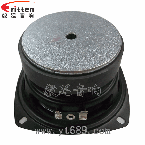 4寸同轴汽车音响喇叭反面图