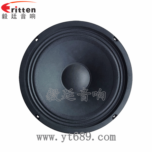 8''中低音舞台音箱喇叭厂家正面图