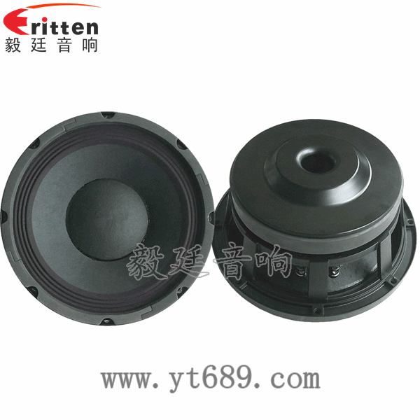 10寸65芯300瓦重低音喇叭正反面 8''中低音舞台音箱喇叭厂家正反面