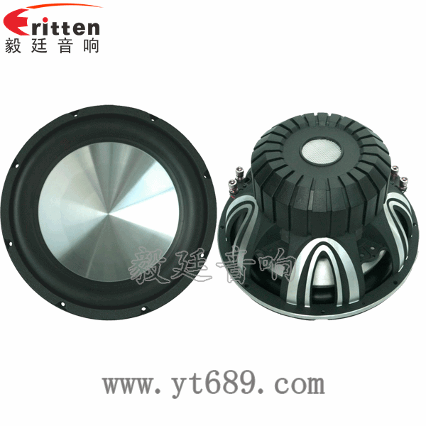 10寸50芯汽车音响重低音喇叭正反面 1.38寸40瓦舞台音箱全频喇叭正反面