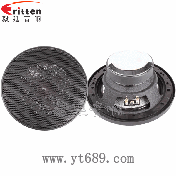 4寸高端品牌重低音喇叭正反面