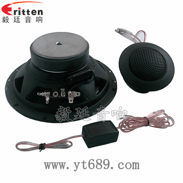 6.5寸25芯30瓦全频喇叭反面图 4寸高端品牌重低音喇叭正反面