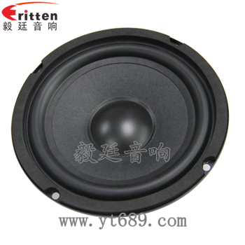 6.5寸汽车重低音喇叭正面图