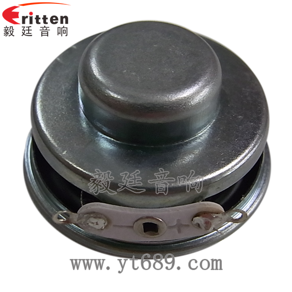 36mm13芯2瓦故事机全频喇叭反面图
