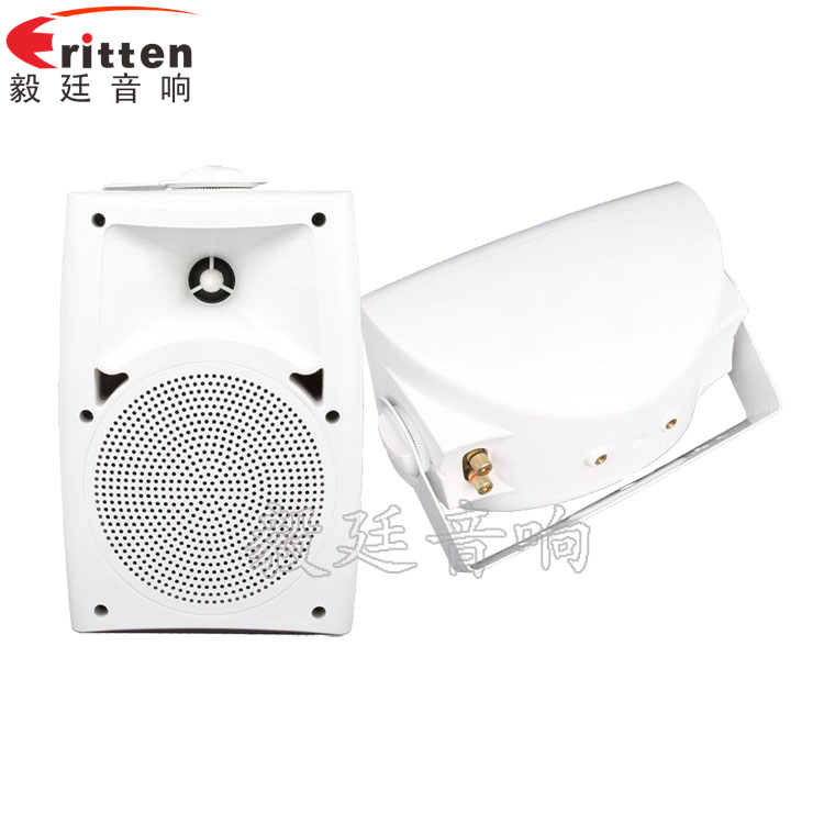 4寸挂壁音箱正反面 8''中低音舞台音箱喇叭厂家正反面