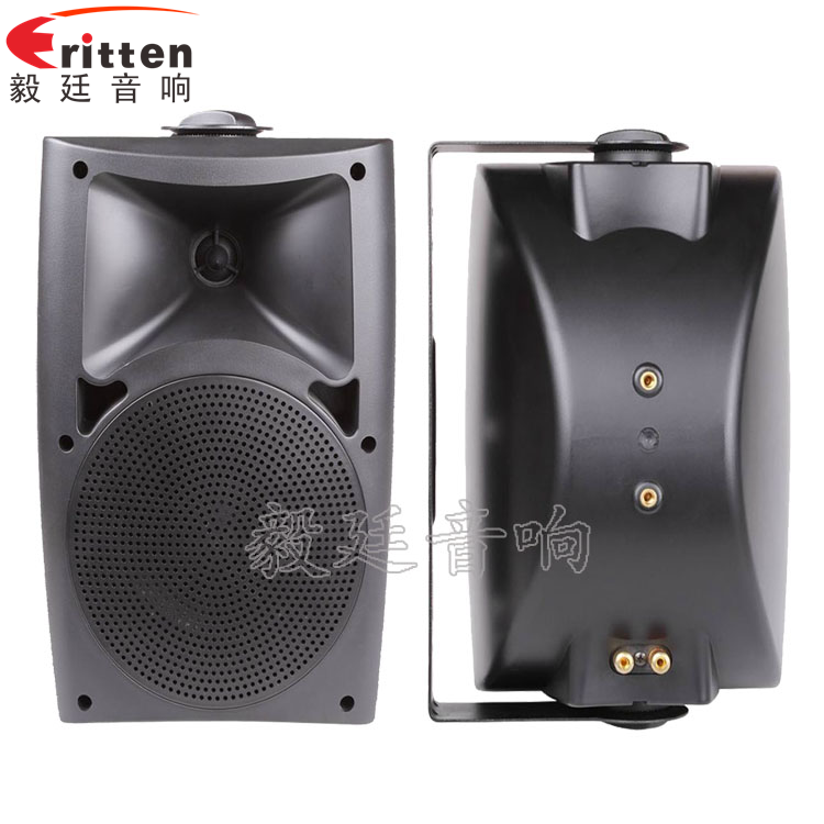 5.25寸墙壁音箱正反面 8''中低音舞台音箱喇叭厂家正反面