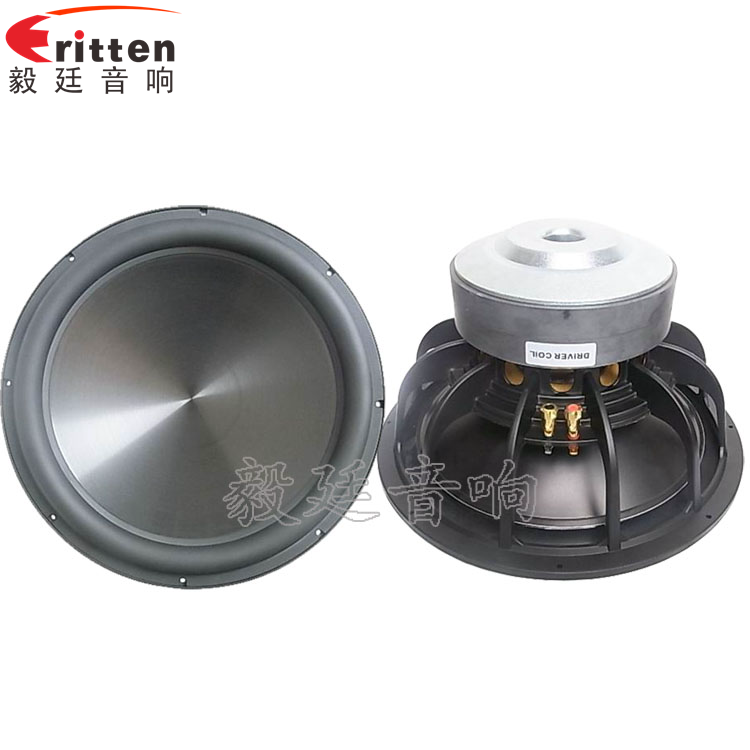 8''中低音舞台音箱喇叭厂家正反面