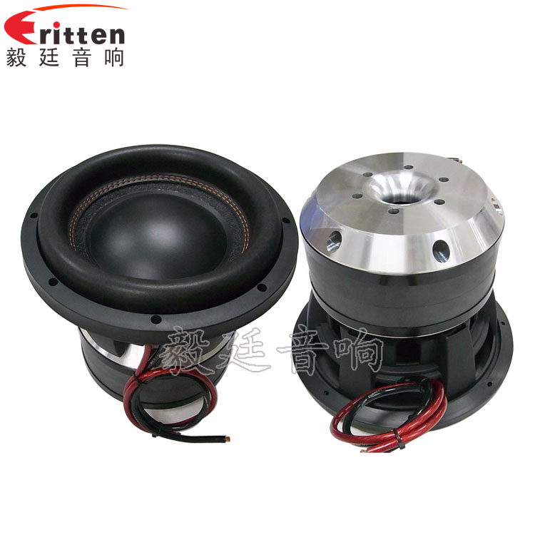 8''中低音舞台音箱喇叭厂家正反面