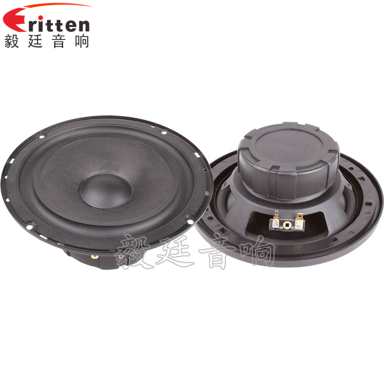 6.5寸25芯汽车音响全频喇叭正反面 6.5寸30芯中低音喇叭正反面