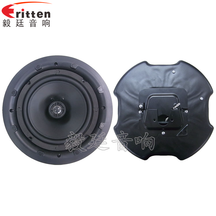 高音可旋转8寸天花板喇叭正反面 8''250w 重低音喇叭正反面