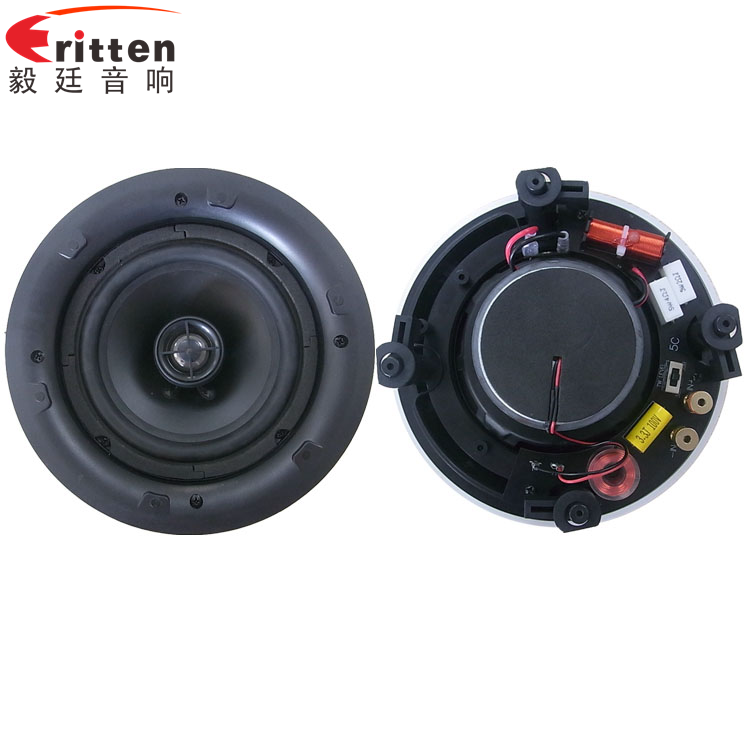 5.25寸天花吸顶式喇叭正反面 8''250w 重低音喇叭正反面