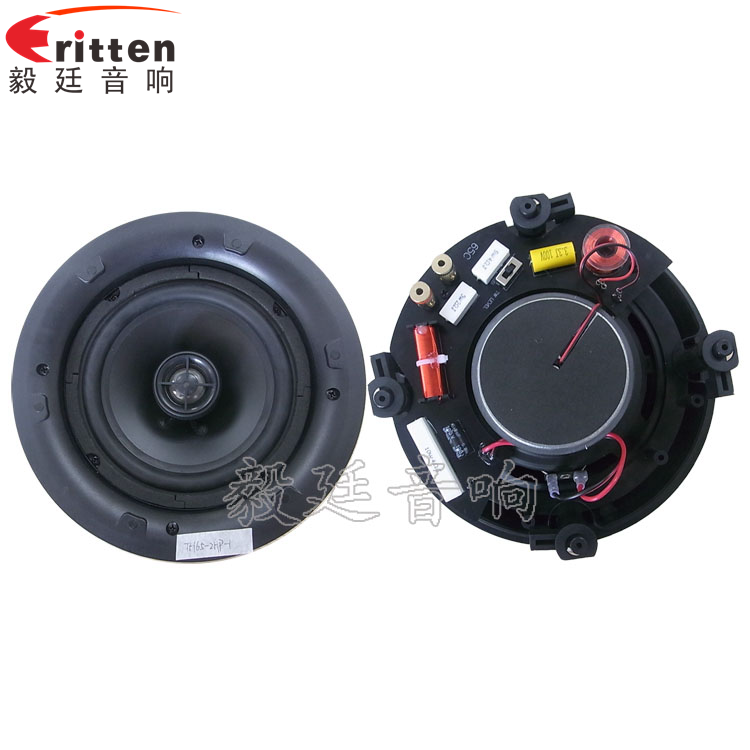6.5寸天花吸顶式喇叭正反面 8''250w 重低音喇叭正反面