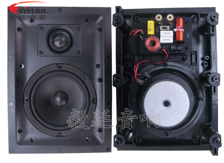 5.25寸2路墙壁喇叭正反面 8''250w 重低音喇叭正反面