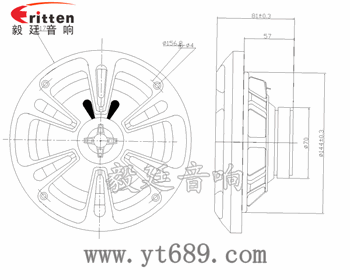 6.5寸(179.5mm)全频汽车喇叭 6.5寸(179.5mm)全频汽车喇叭