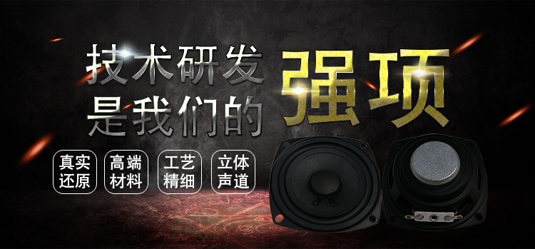 3寸(78mm)中低音稀土高强磁20芯蓝牙音响喇叭 3寸(78mm)中低音稀土高强磁20芯蓝牙音响喇叭