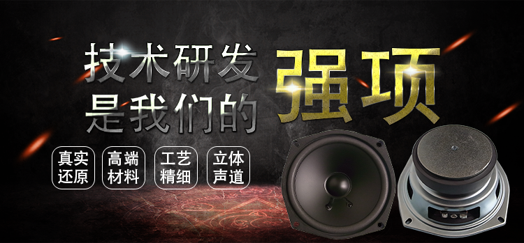 5.25寸(134mm) 铁氧体全频多媒体喇叭 5.25寸(134mm) 铁氧体全频多媒体喇叭
